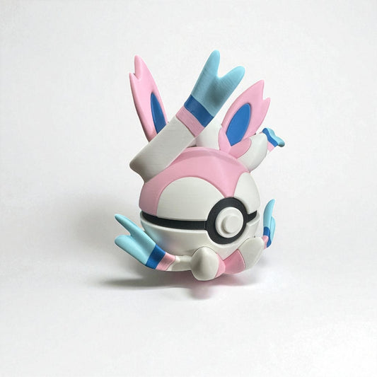 Sylveon PokéBall - 3D prentaður Pokémon bolti