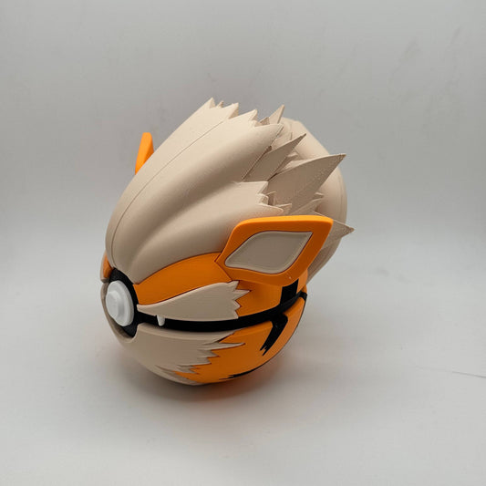 Arcanine PokéBall - 3D prentaður Pokémon bolti