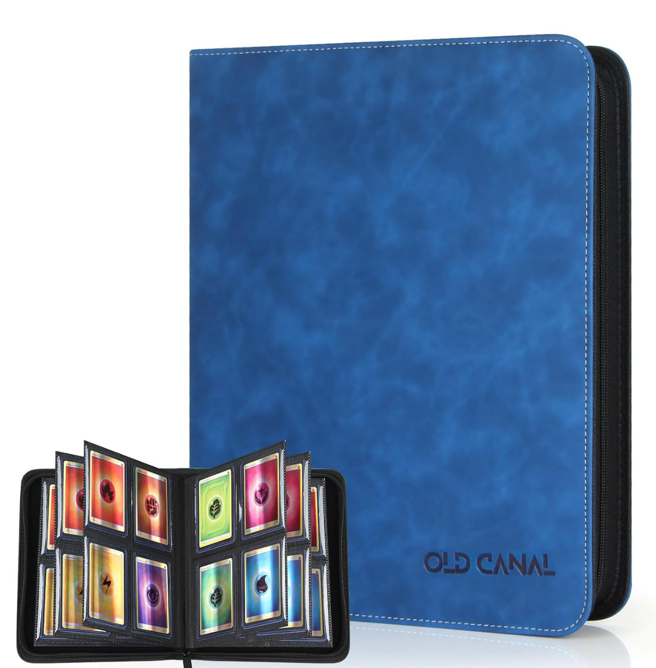 Toploader mappa blá - 2x2 - 112 spil