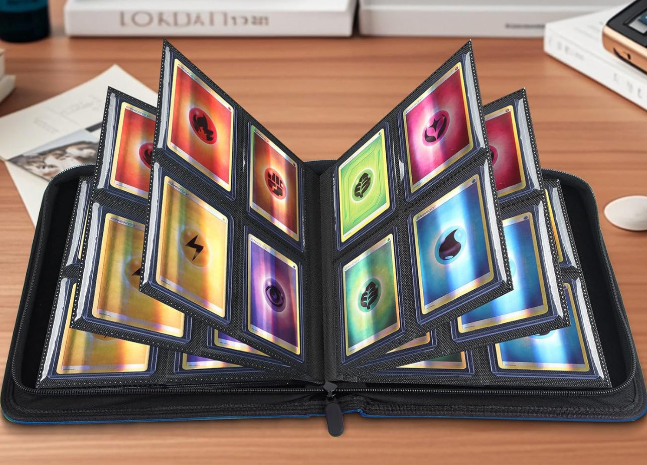 Toploader mappa Svört - 2x2 - 112 spil