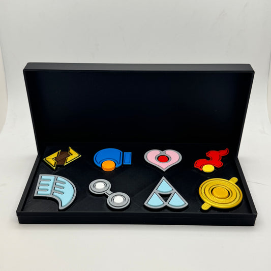 Hoenn Gym Badges - Safnkassi