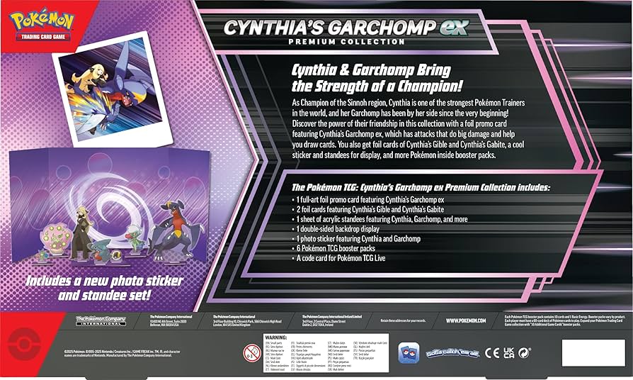 Pokémon - Cynthia's Garchomp ex Premium Collection