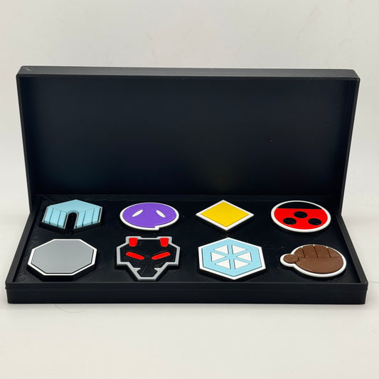 Johto Gym Badges - Safnkassi