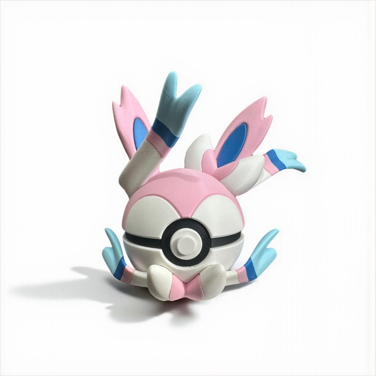 Sylveon PokéBall - 3D prentaður Pokémon bolti