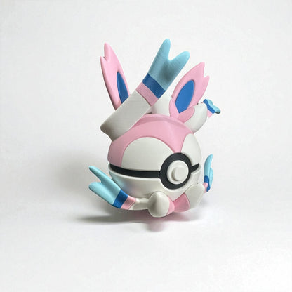 Sylveon PokéBall - 3D prentaður Pokémon bolti