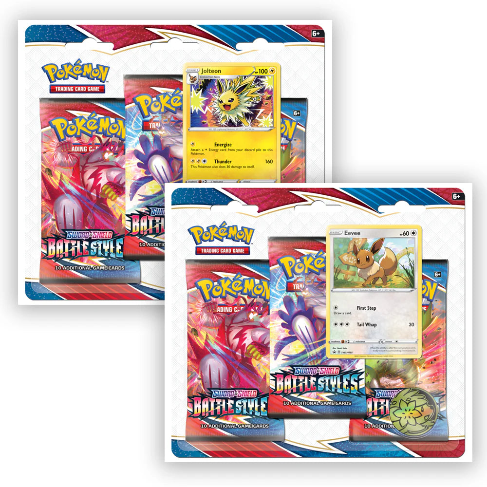 Pokémon - Battle Styles 3 pack Booster Blister