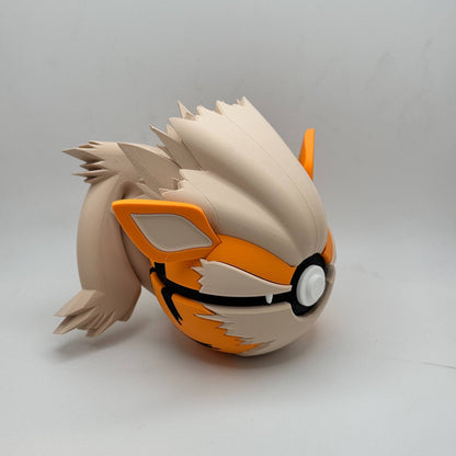 Arcanine PokéBall - 3D prentaður Pokémon bolti