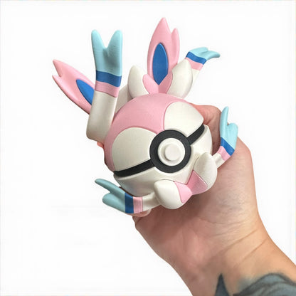 Sylveon PokéBall - 3D prentaður Pokémon bolti