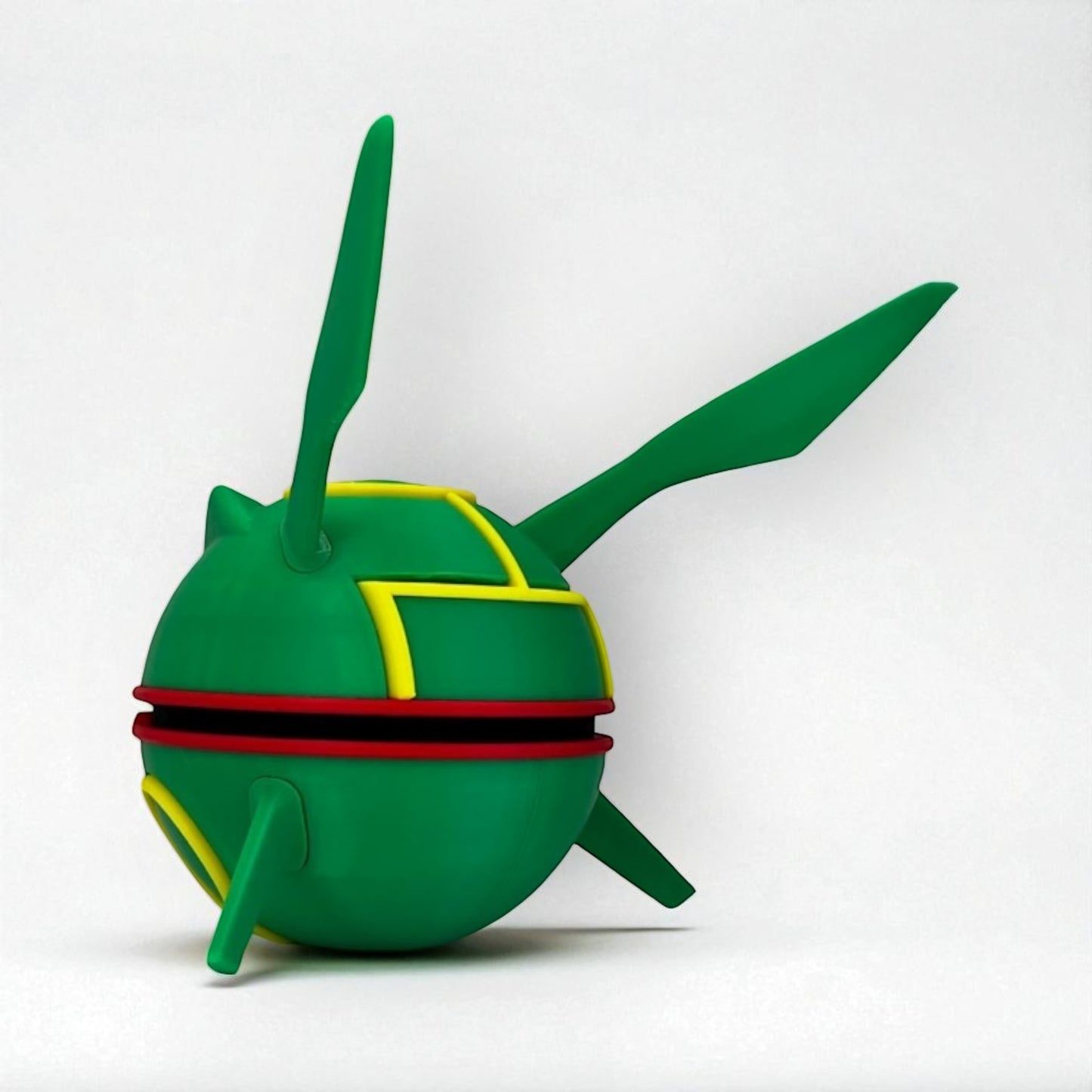 Rayquaza PokéBall - 3D prentaður Pokémon bolti