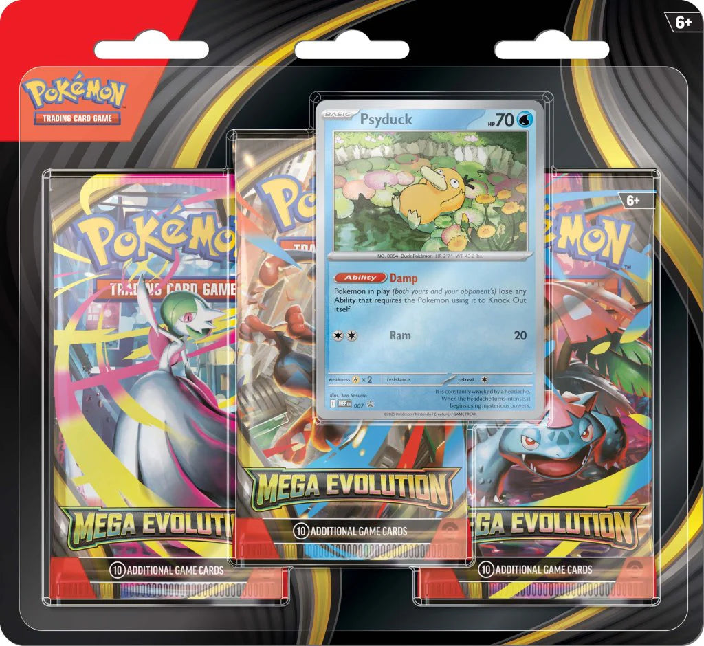 Mega Evolution 3 pack blister