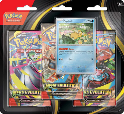Mega Evolution 3 pack blister