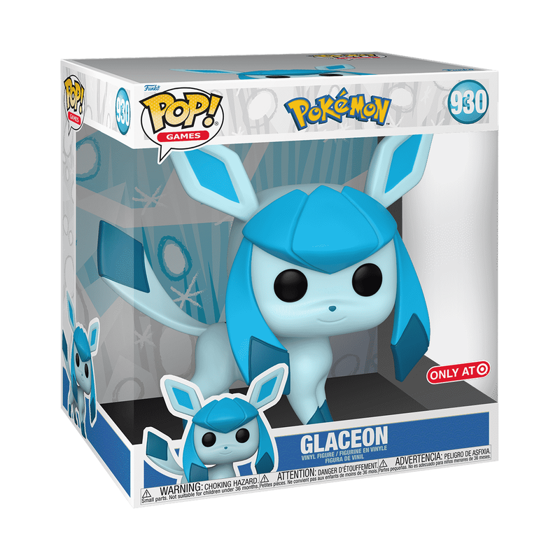Pop! Glaceon Pokémon Funko Jumbo