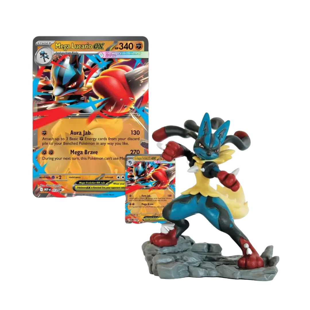 Mega Lucario EX premium figure box