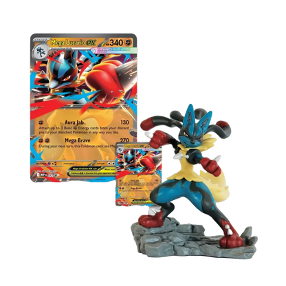 Mega Lucario EX premium figure box