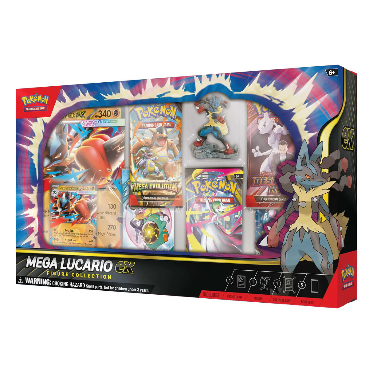 Mega Lucario EX premium figure box