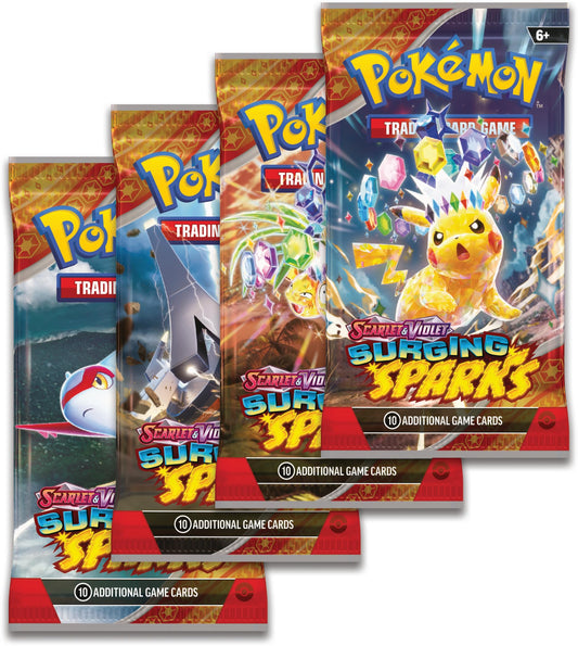 Pokémon spil - Surging Sparks Booster pakki