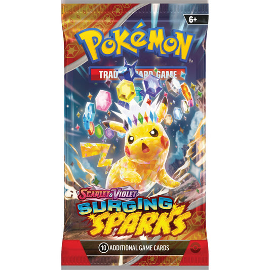 Pokémon spil - Surging Sparks Booster pakki