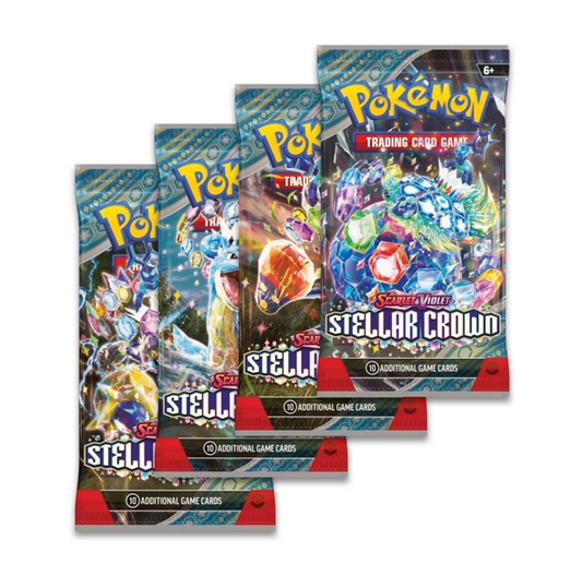 Pokémon Spil - SV Stellar Crown Booster pakki
