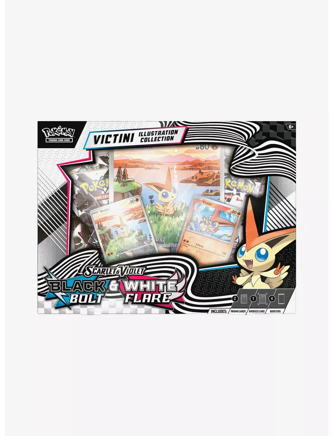 Pokémon - Black Bold og White Flare Illustration Collection