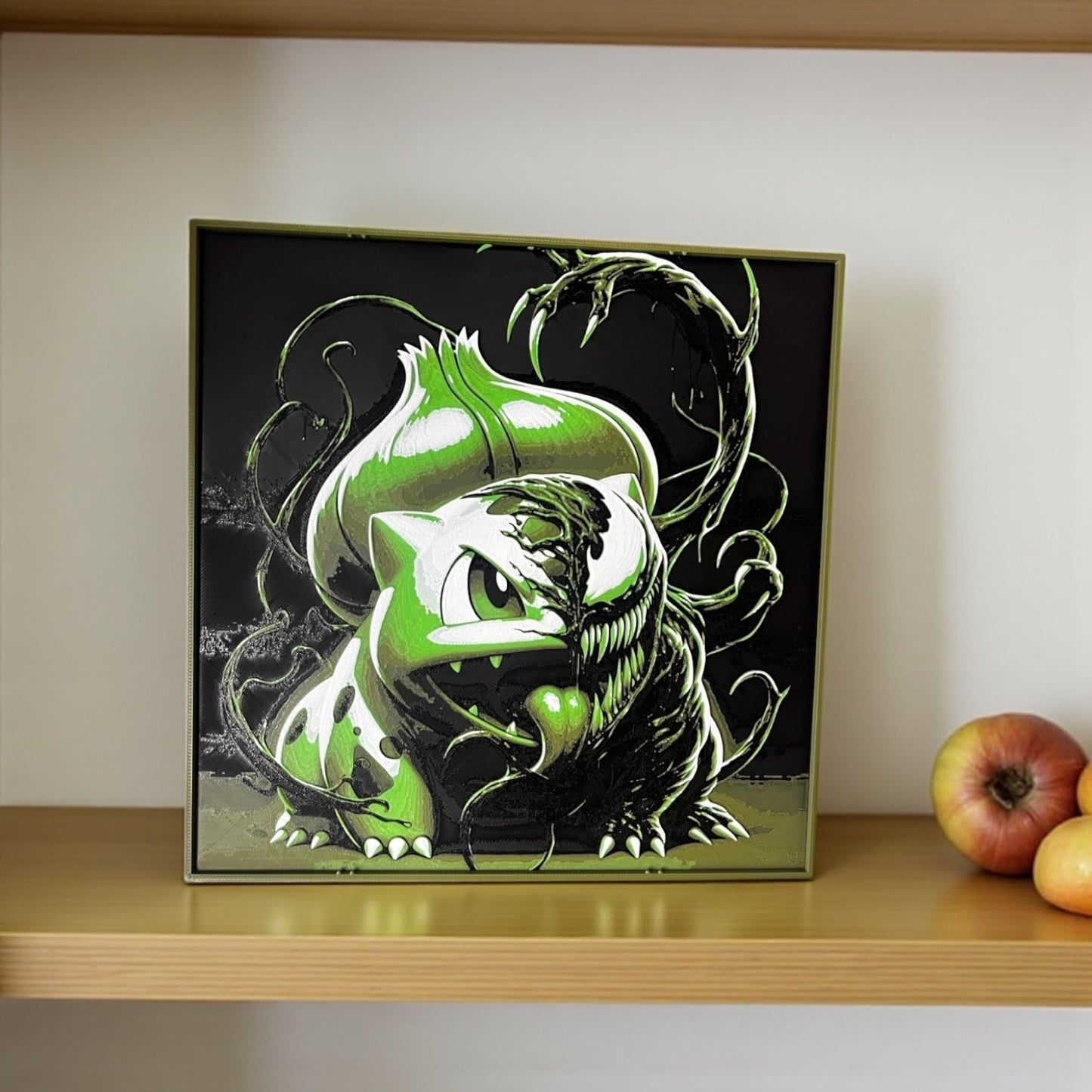 Venom Bulbasaur - 3D listaverk