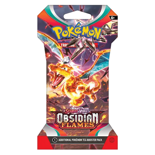 Pokémon - Obsidian Flames sleeved booster pakki