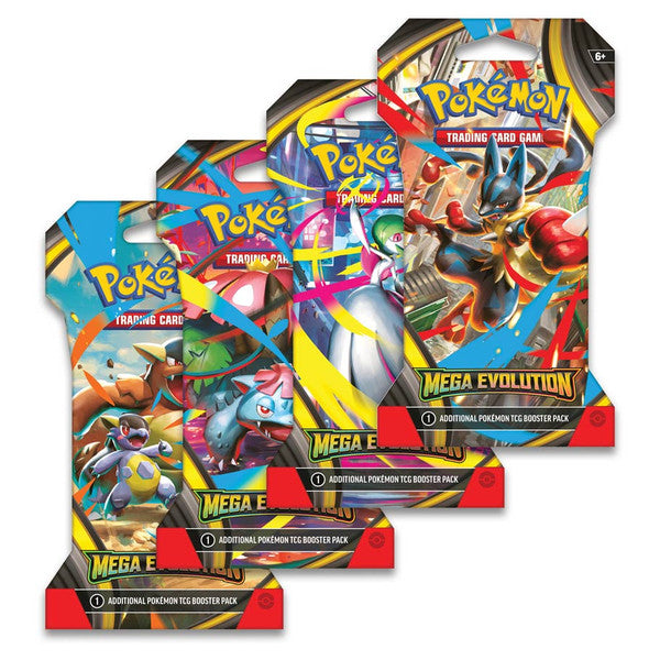 Pokémon - Mega Evolution Sleeved Booster pakki