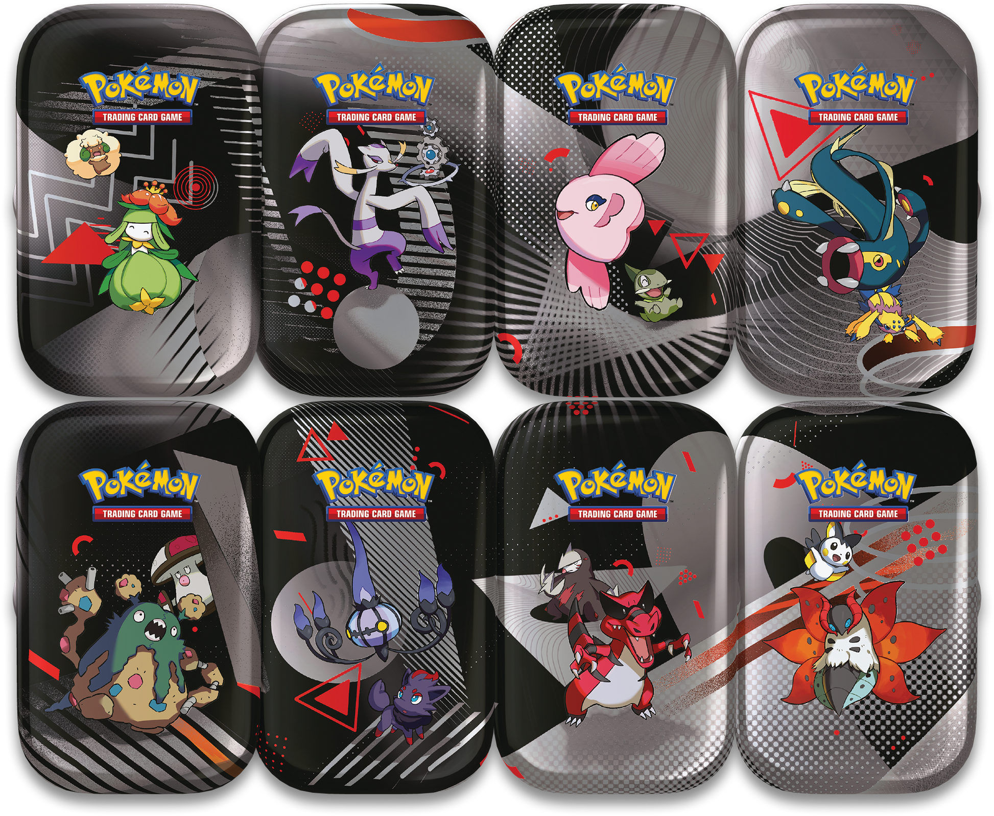 Pokémon - Black Bolt og White Flare Mini Tins