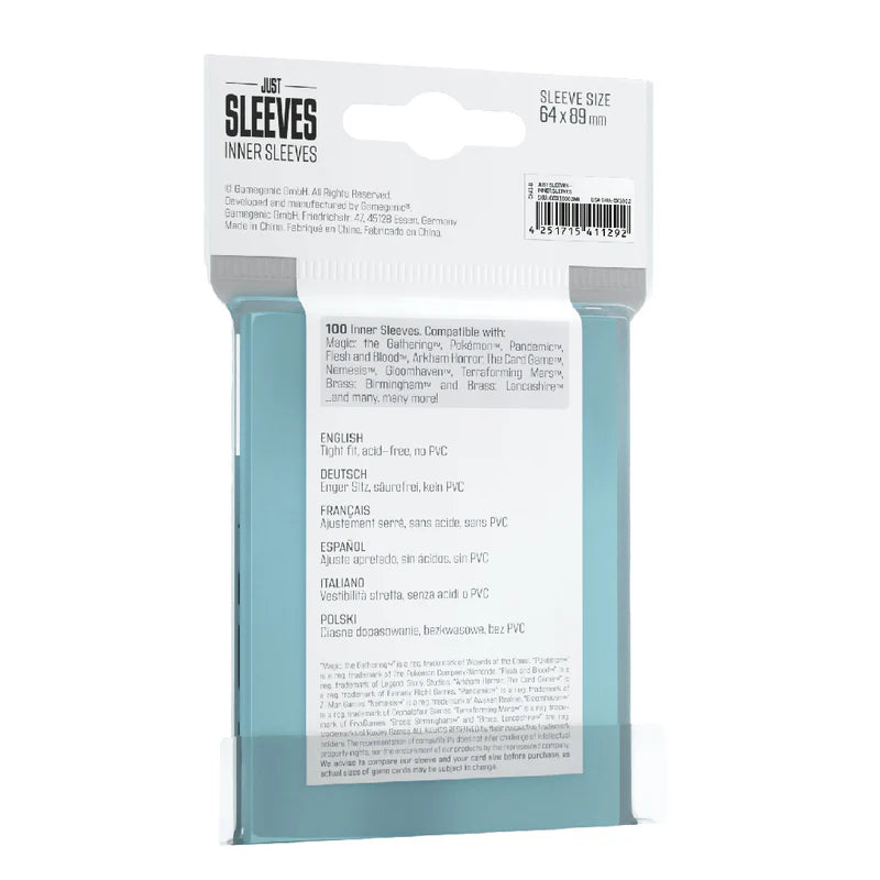 Inner Sleeves - Gamegenic