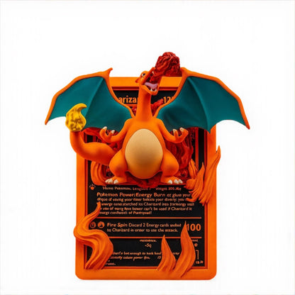Charizard - 3D prentað Pokémon Spil