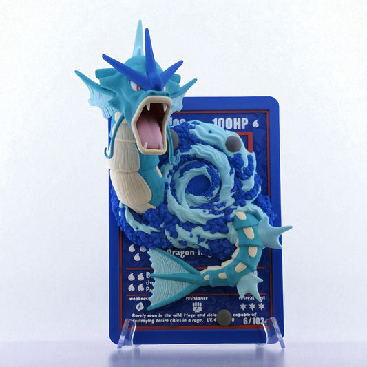 Gyrados - 3D prentað Pokémon Spil