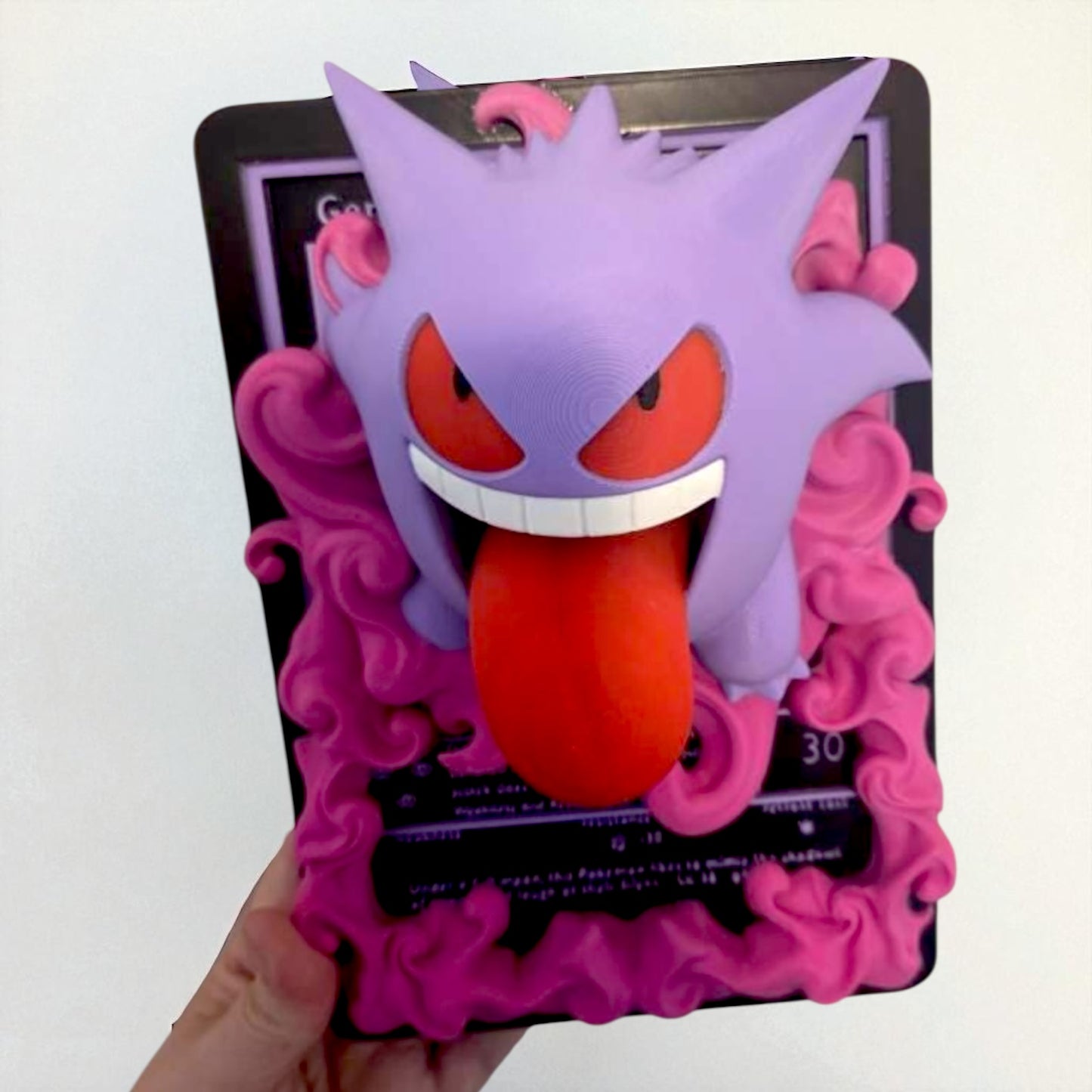 Gengar - 3D prentað Pokémon Spil