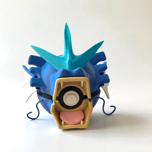Gyarados PokéBall - 3D prentaður Pokémon bolti