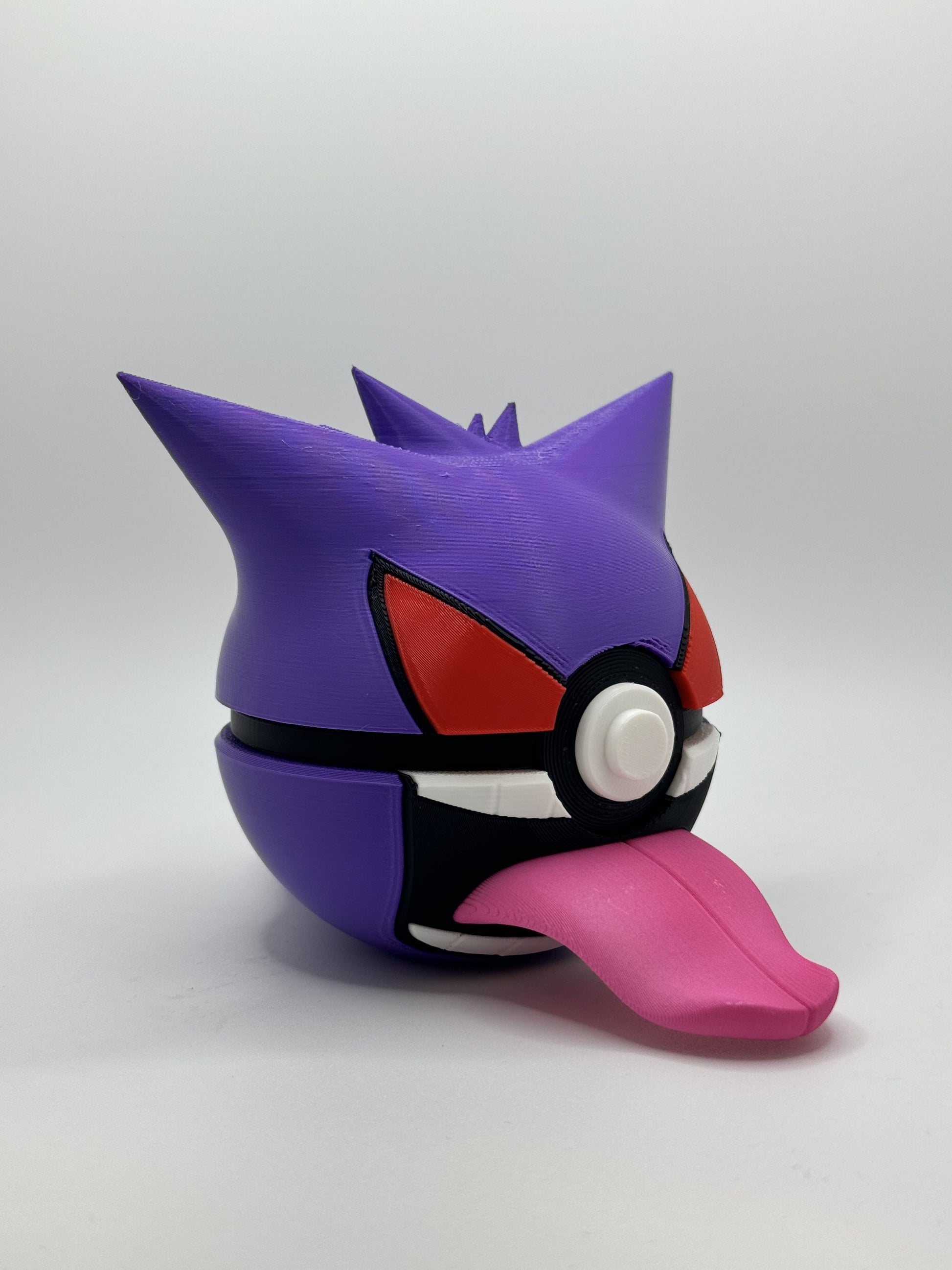 Gengar PokéBall - 3D prentaður Pokémon bolti