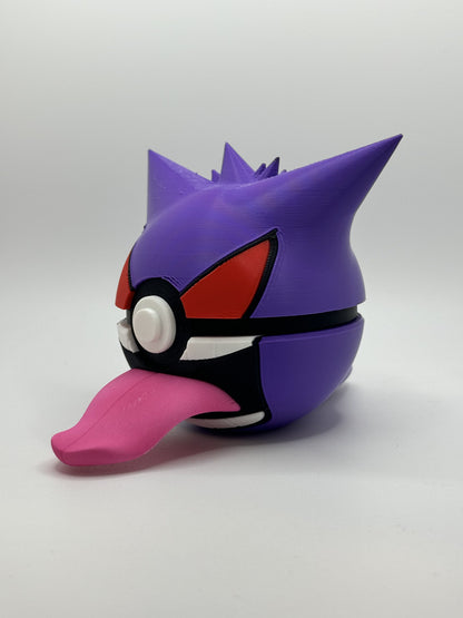 Gengar PokéBall - 3D prentaður Pokémon bolti