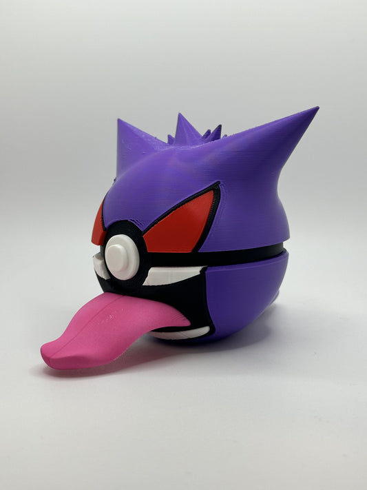 Gengar PokéBall - 3D prentaður Pokémon bolti