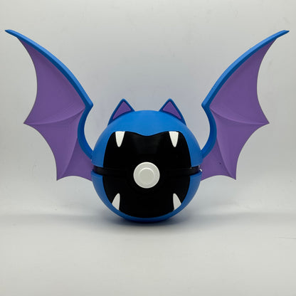 Golbat PokéBall - 3D prentaður Pokémon bolti