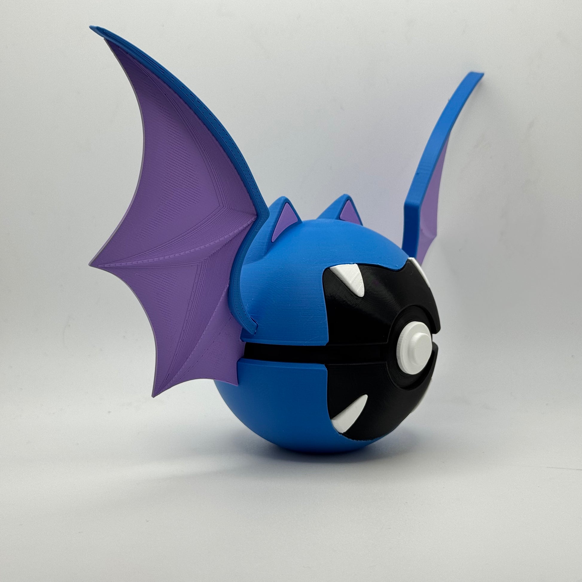 Golbat PokéBall - 3D prentaður Pokémon bolti