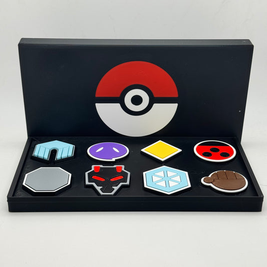 Johto Gym Badges - Safnkassi