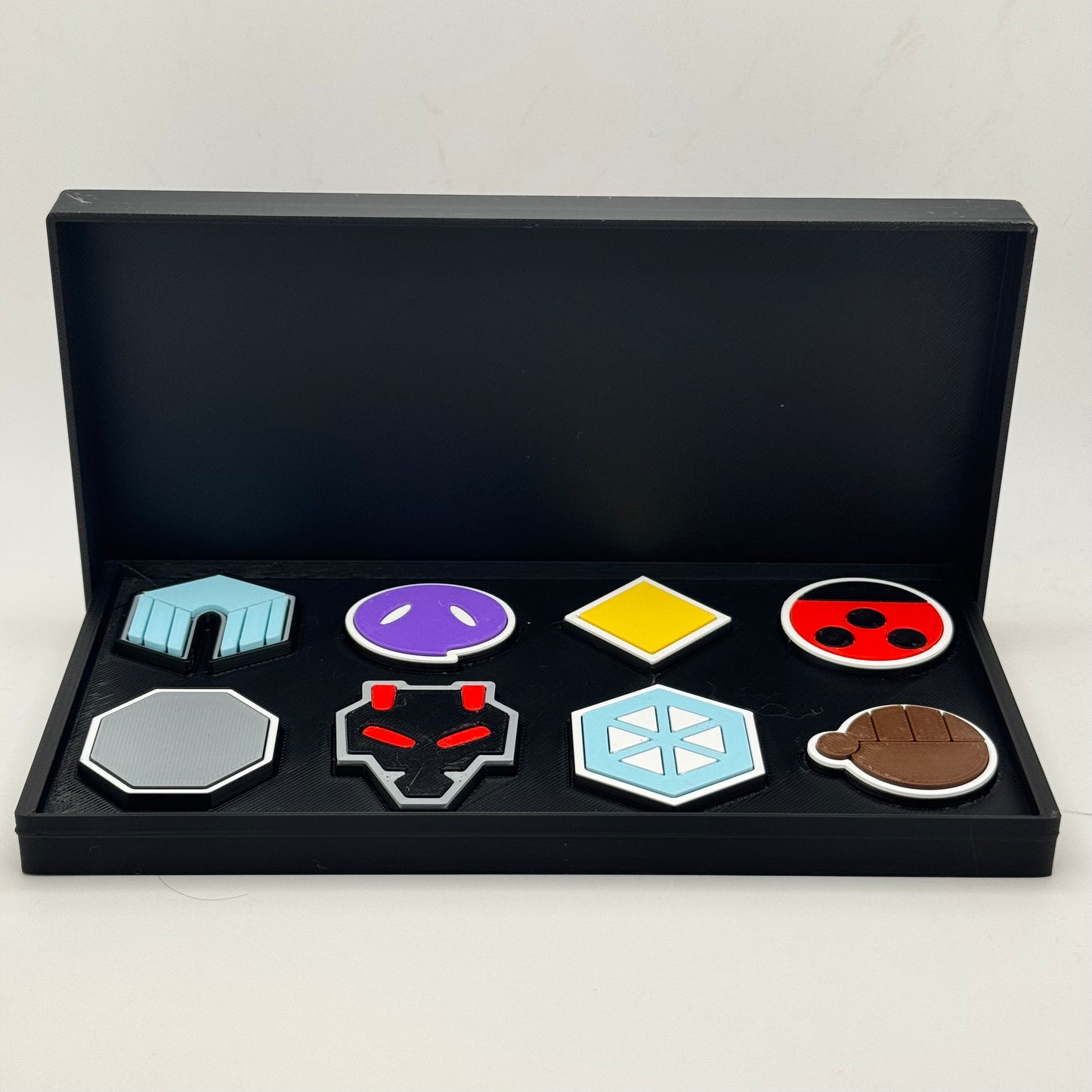 Johto Gym Badges - Safnkassi
