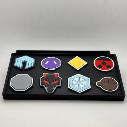 Johto Gym Badges - Safnkassi