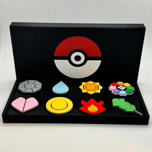 Kanto Gym Badges - Safnkassi